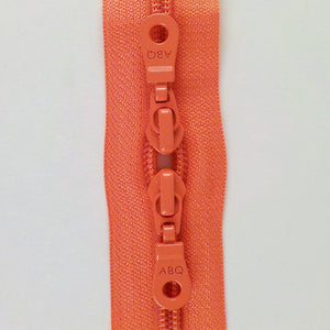 Bag Zippers with Single Pull and Double Pull Styles in 3 Sizes 