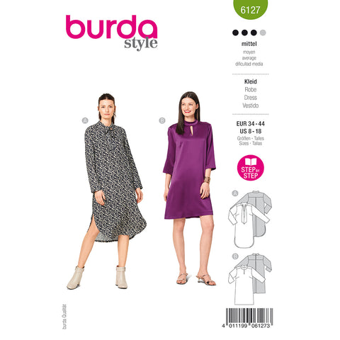 Pattern, Burda, 6127, Dress