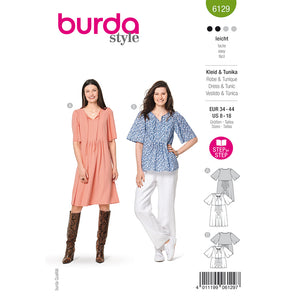 Pattern, Burda, 6129, Dress
