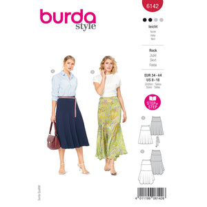 Pattern, Burda, 6142, Skirt