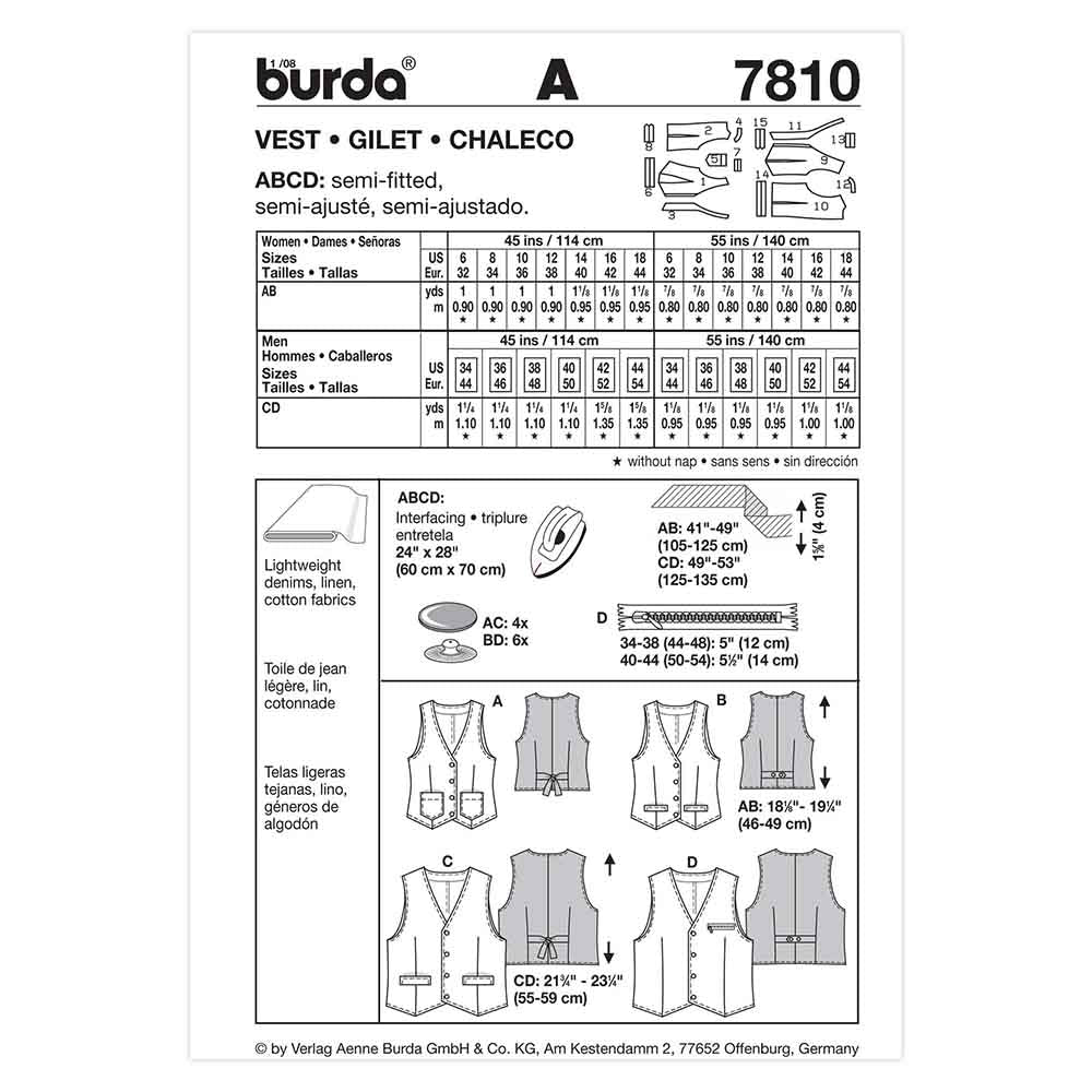 Pattern Burda 7810 Unisex Young Vest Among Brenda s Quilts The pattern-burda-7810-unisex-young-vest-among-brenda-s-quilts-the