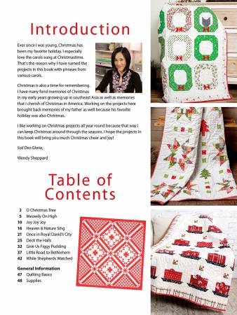 Book, Christmas Quilting with Wendy Sheppard # 1415201