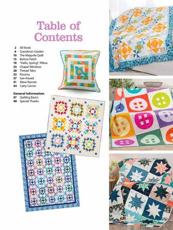 Book, Fun Fat Quarter Quilts for Spring 141524