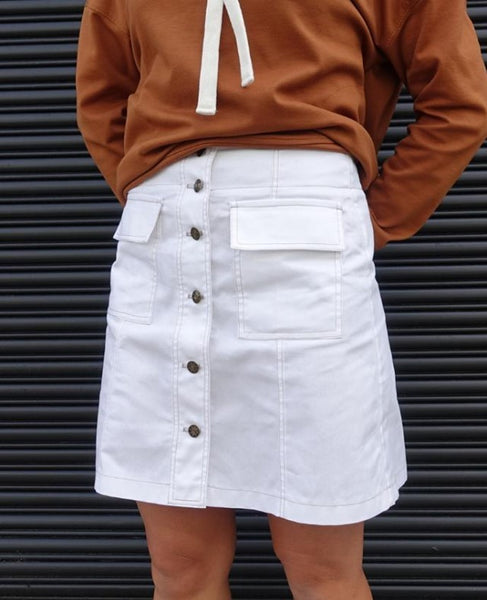 Pattern, style ARC, Lennox Woven Skirt Multi-Size