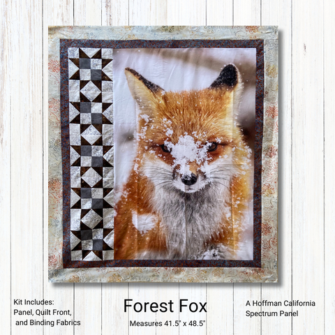 Kit, Forest Fox Lap Quilt