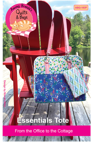 Kit, Phoebe Fabrics Essentials Tote with the Color Stitch Collection
