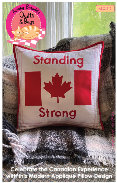 Pattern, ABQ, Standing Strong Pillow ABQ-213