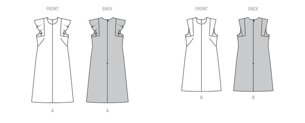 Pattern, Burda, 5719, Misses' Dress