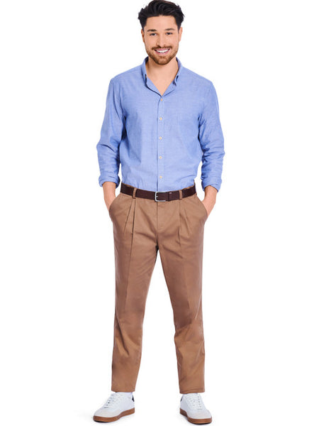 Pattern, Burda, 5722, Men's Trouserrs