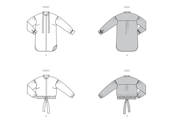 Pattern, Burda, 5723, Misses Blouse