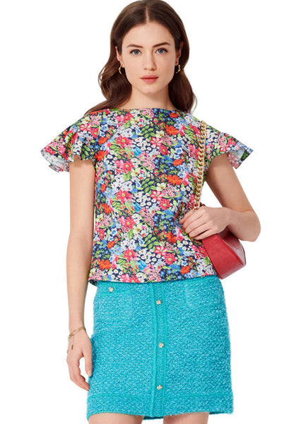 Pattern, Burda, 5727, Misses' Top