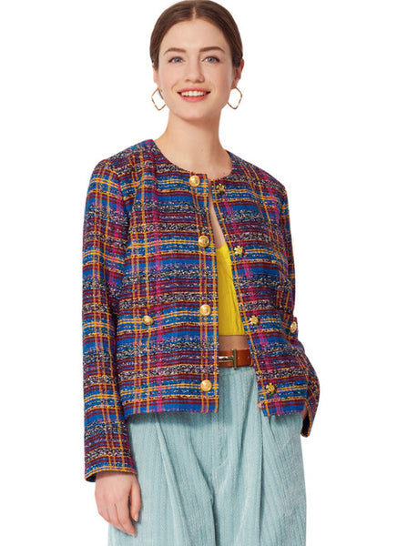 Pattern, Burda, 5729, Misses' Blazer & Jacket
