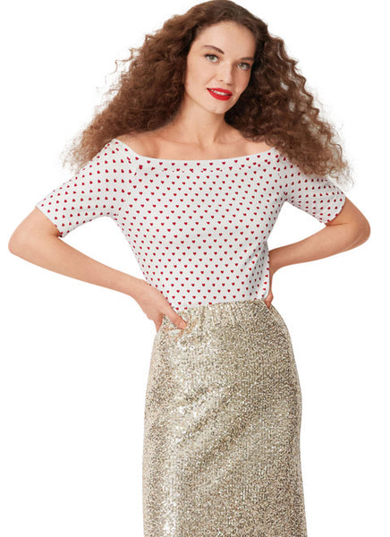 Pattern, Burda, 5730, Misses' Top