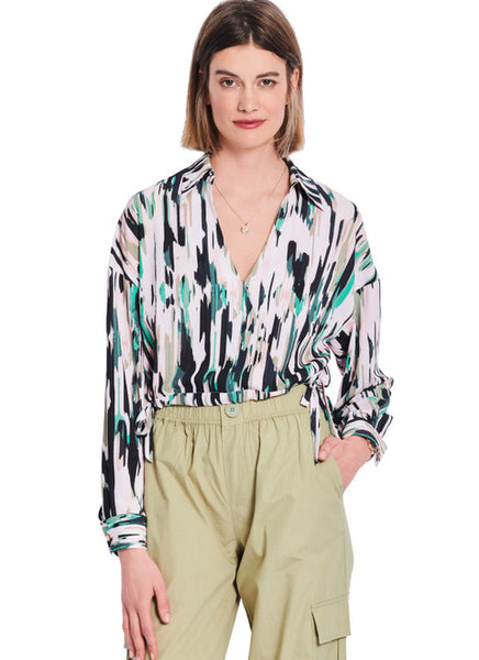 Pattern, Burda, 5745, Misses Blouse