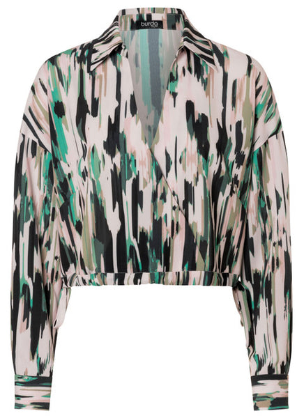 Pattern, Burda, 5745, Misses Blouse