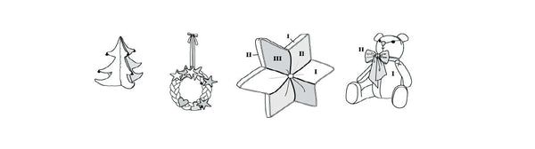 Pattern, Burda, 5760 Crafts, Christmas, Bear