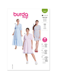 Pattern, Burda, 5803, Summer Dress