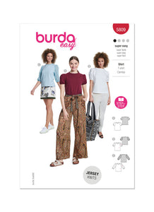 Pattern, Burda, 5809, Misses Shirt