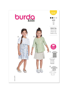 Pattern, Burda, 9226 Children's Dress