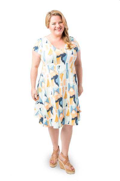 Pattern, Cashmerette Turner Dress in 2 sizes