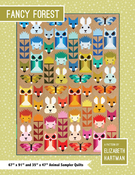 Pattern, FANCY FOREST, Elizabeth Hartman     EH-023