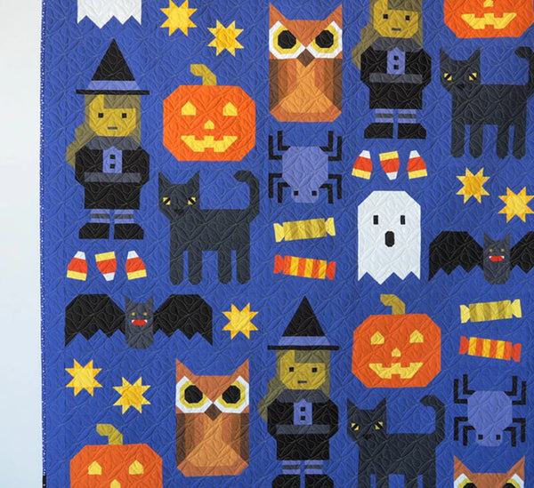 Pattern, HAPPY HALLOWEEN, Elizabeth Hartman     EH-077