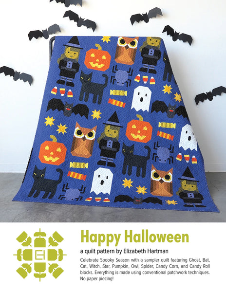 Pattern, HAPPY HALLOWEEN, Elizabeth Hartman     EH-077