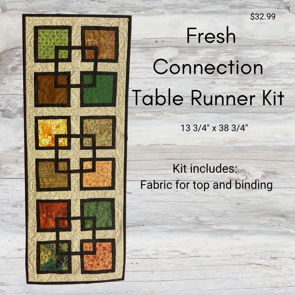 Kit, Table Runner of the Month Club, October, Fresh Connection