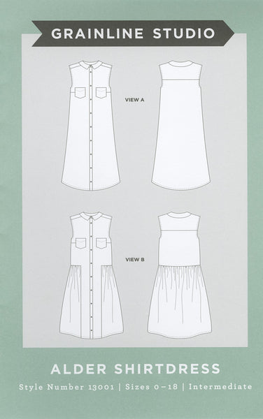 Pattern, Alder Shirtdress GS13001