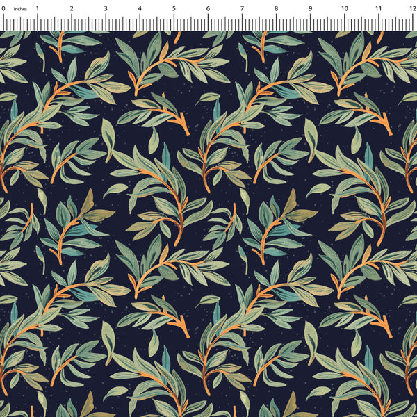 Fabric, Green Dream Trio 2, Green Dream Trio Collection  04524-02
