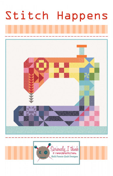 Pattern, Stitch Happens Wall Quilt KFQP134