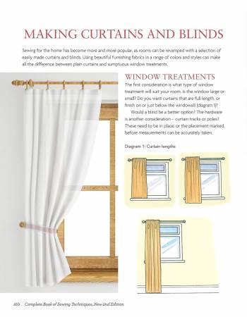 Book, Complete Book of Sewing Techniques 2nd Edition Hardcover, # L3014C