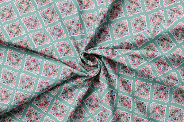 Fabric, Nurjahan Trio 1, NurJahan Trio Collection  07524-01