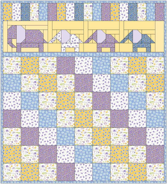 Kit, Pachyderms of Endearment Quilt Kit