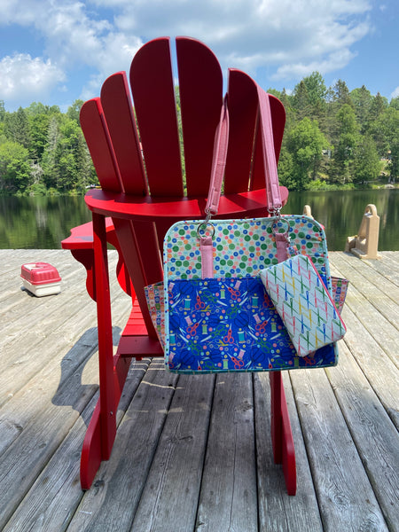 Kit, Phoebe Fabrics Essentials Tote with the Color Stitch Collection