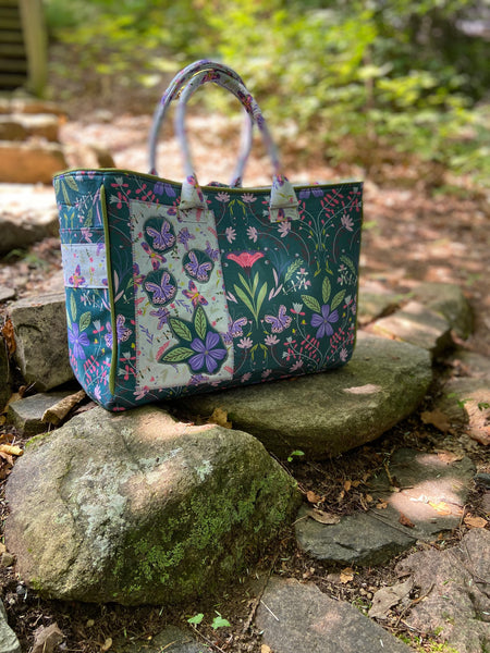 Kit, Phoebe Fabrics Yorkville Shopper, A Spring Dance Collection