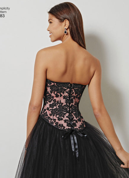 Pattern, SIMPLICITY 1183 Misses' & Plus Size Corsets