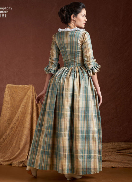 Pattern, SIMPLICITY 8161 Misses' 18th Century Costumes