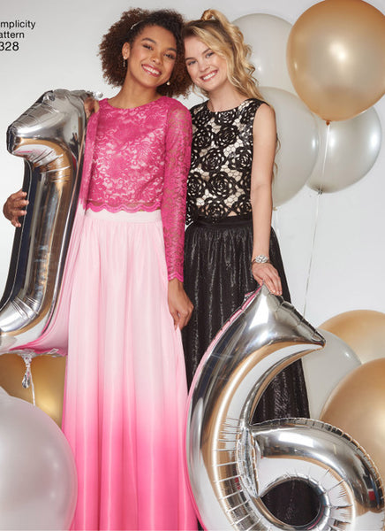 Pattern, SIMPLICITY 8328 Misses' Special Occasions Dress