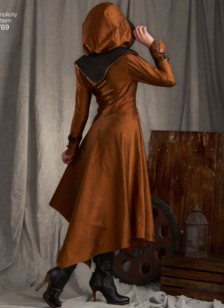 Pattern, SIMPLICITY 8769 Misses' Costume Coats