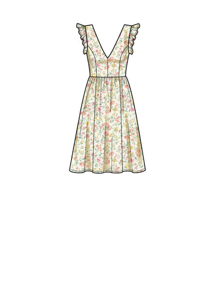 Pattern, SIMPLICITY 9327 Misses' Dresses
