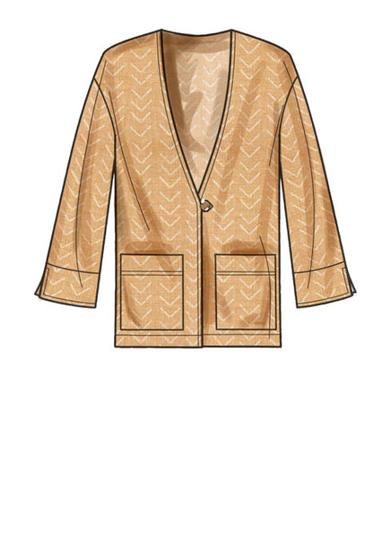 Pattern, SIMPLICITY 9468 Misses' Unlined Jacket