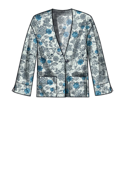 Pattern, SIMPLICITY 9468 Misses' Unlined Jacket