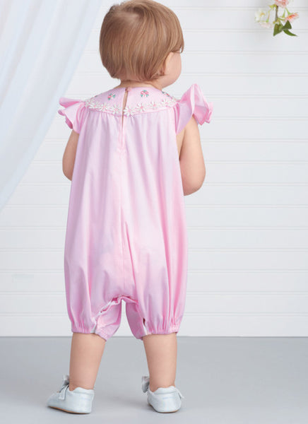 Pattern, SIMPLICITY 9484 Babies' Rompers