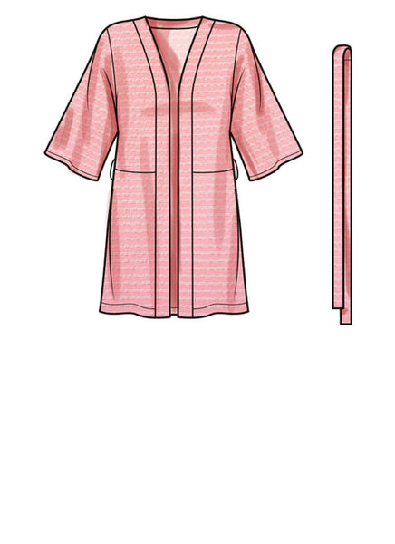 Pattern, SIMPLICITY 9602 Missses' Caftans and Wraps