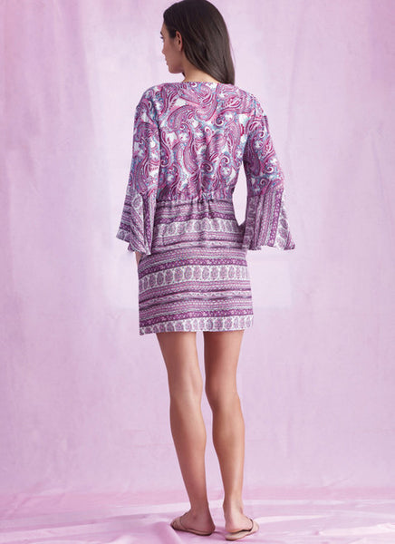 Pattern, SIMPLICITY 9602 Missses' Caftans and Wraps
