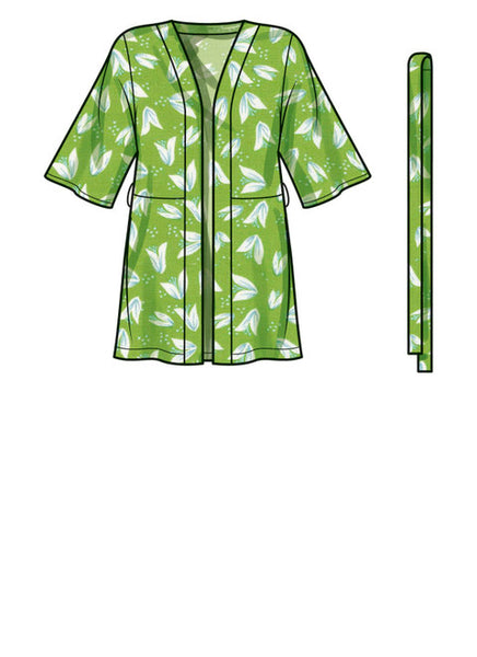 Pattern, SIMPLICITY 9603 Women's Caftans and Wraps