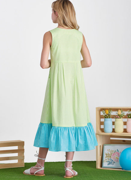 Pattern, SIMPLICITY 9617 Children's and Girls' Jumpsuit, Romper and Dress