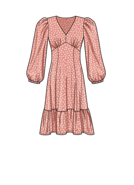Pattern, SIMPLICITY 9642 Misses' Dress