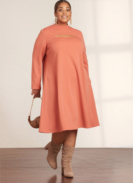 Pattern, SIMPLICITY 9644 Misses' and Women's Knit Dress in Three Lengths